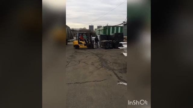 Перегруз негабарита на складе ПАРТНЕР ООО смотреть онлайн