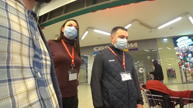 Когда сотрудники тупят / В гипермаркете Окей всё не Окей!!! смотреть онлайн