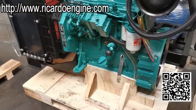 Original Cummins diesel engine 4BTA3.9-G11 for 60KW generator смотреть онлайн