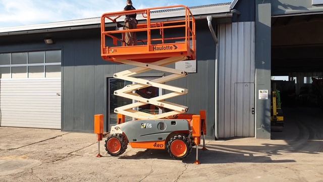 SCISSOR LIFT HAULOTTE COMPACT 10 DX FIŠ TRUCKS & MACHINERY SLOVENIA смотреть онлайн