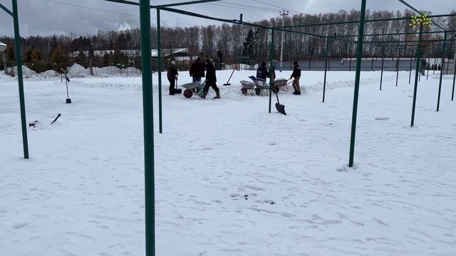 Егорьевский питомник Никитенко Александра готовит продажные площадки к весне. смотреть онлайн