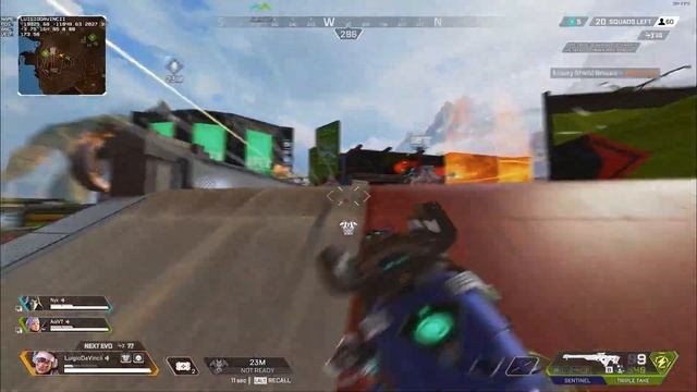 Superglide + tap strafe kills with Vantage (Apex Legends) смотреть онлайн