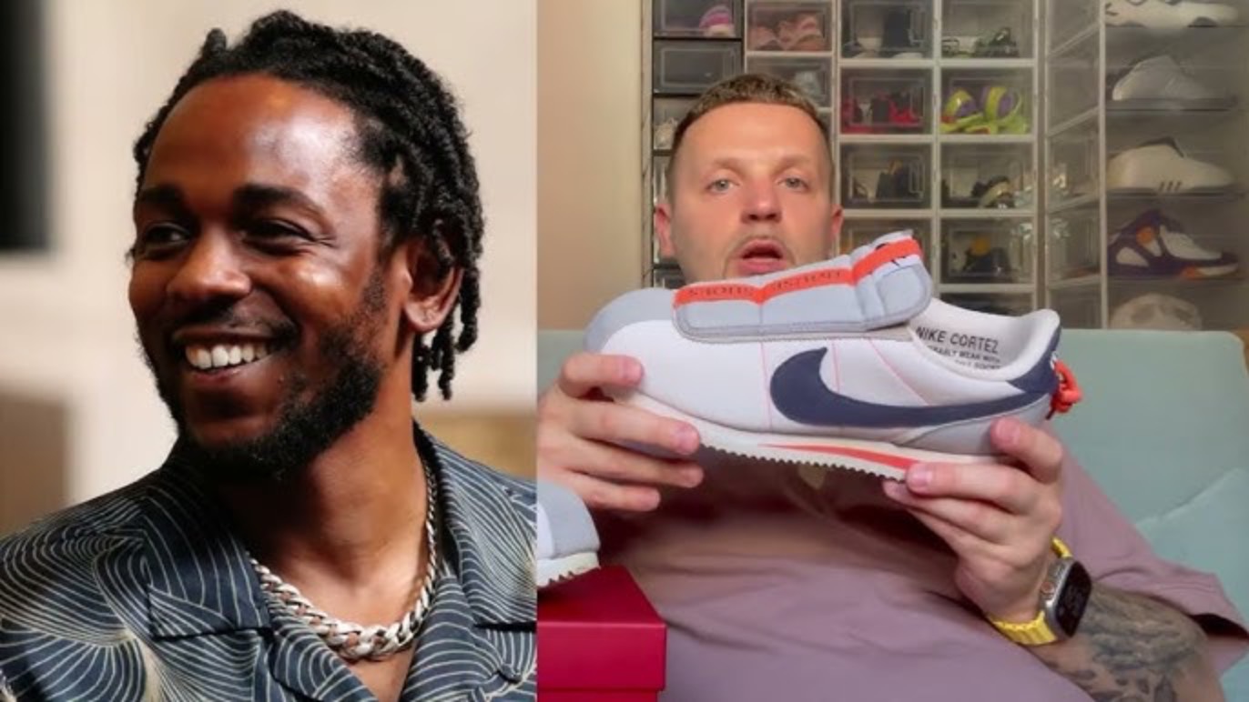 Обзор кроссовок №208: Nike Cortez Kenny IV Basic Slip x Kendrick Lamar "White" смотреть онлайн