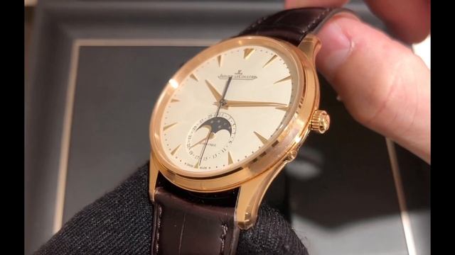 JAEGER-LECOULTRE/JLC 積家 大師系列 Q1362520 超薄月相大師系列 смотреть онлайн