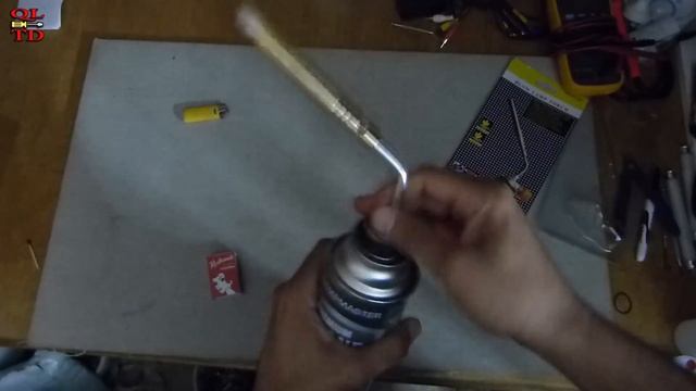 cheap Portable Butane Gas Torch/ fire blow Gun review смотреть онлайн
