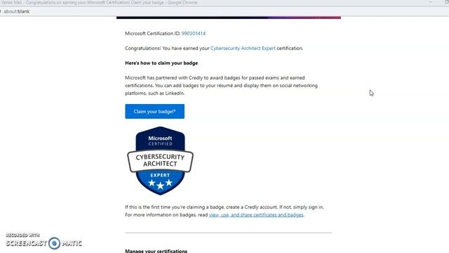 Finally! My SC-100 Cybersecurity Architect Expert Badge Has Arrived! смотреть онлайн