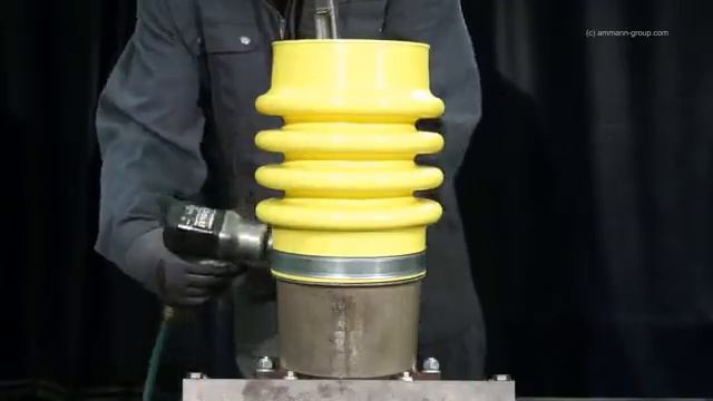 Ammann Rammer Service Video - AVS 68-4 Bellow change смотреть онлайн
