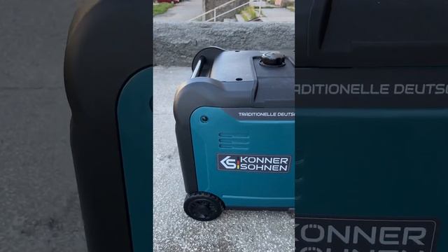 Огляд після першого запуска генератора інверторного Könner KS 5500IEGS смотреть онлайн
