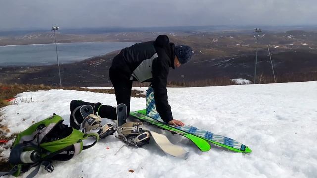 Собираем сплитборд на базе кит комплекта Voile. смотреть онлайн