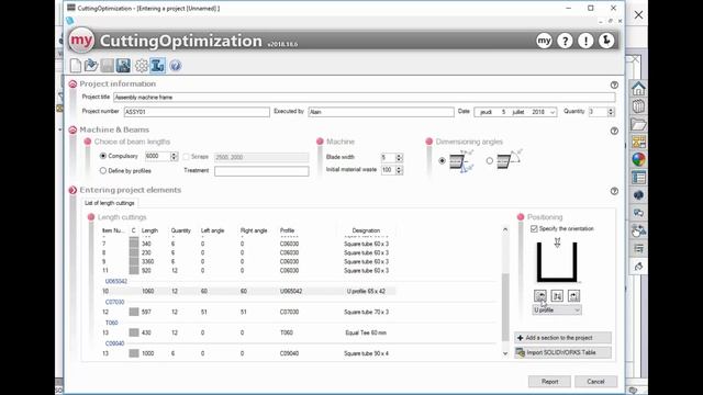 Mycadtools - Part 36 - Cutting optimization смотреть онлайн