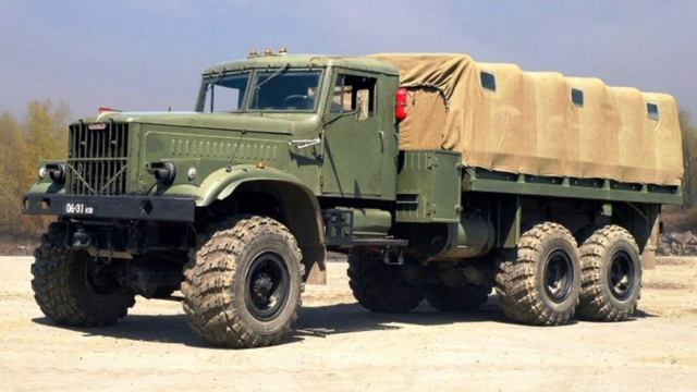 Автомобиль КРАЗ почему они ездили в СССР смотреть онлайн
