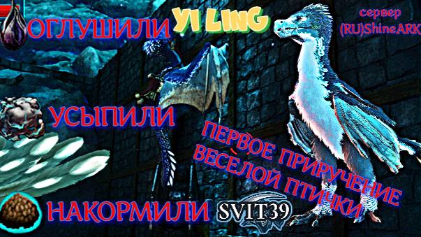 Первое приручение Yi Ling на ABERRATION ARK_survival Ascended