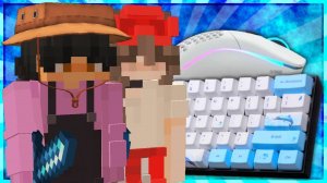 КЛАВИАТУРА + МЫШКА АСМР БЕДВАРС МАЙНКРАФТ 1.8.9 #bedwars #hypixel #asmr #АСМР