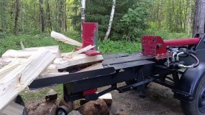 Дровокол гидравлический бензиновый