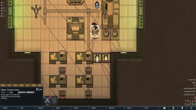 Rimworld - Vanilla factions expanded Ancients mod - Super colonist trapped in a fallout bunker смотреть онлайн