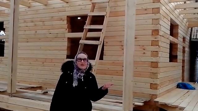 Дом из профилированного бруса 12×9 в деревне Козино Солнечногорского района смотреть онлайн