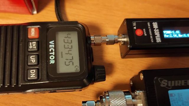 Surecom SW-102 vs SW-33 Plus - разница в показаниях выходной мощности смотреть онлайн