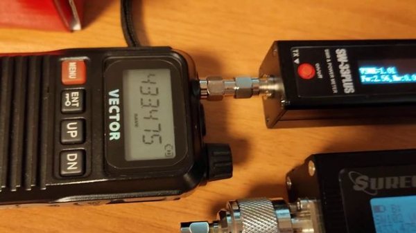 Surecom SW-102 vs SW-33 Plus - разница в показаниях выходной мощности