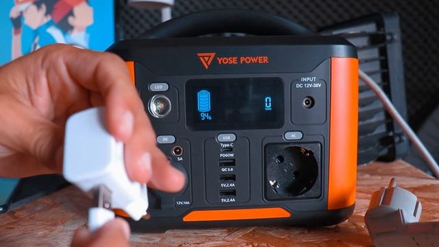 BATERIA PORTÁTIL PREÇO/QUALIDADE | POWERSTATION YOSE POWER 300W смотреть онлайн