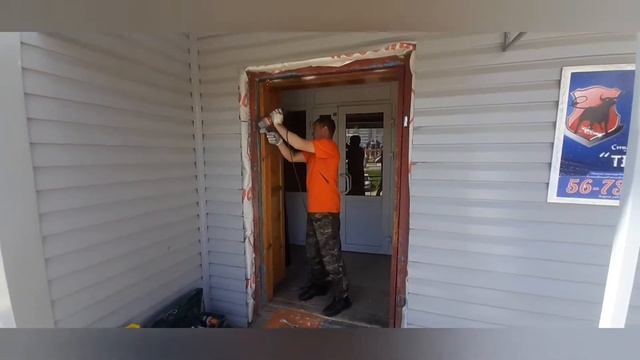 установка входной двери. смотреть онлайн