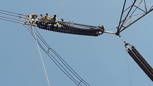 765kv Replacement Of Polymer Insulator Transmissition Line смотреть онлайн