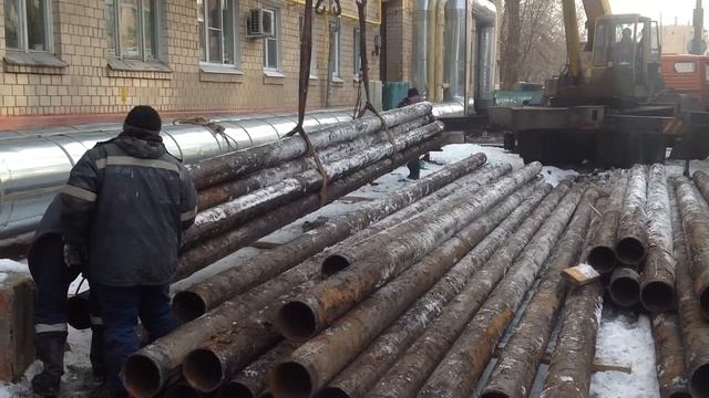 ООО «СтройГеоРесурс». Отгружаем ТРУБЫ бу под футляр смотреть онлайн