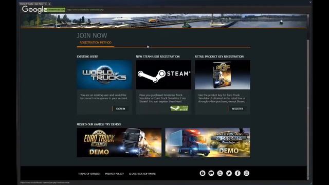 Euro Truck Simulator 2 (DEMO) смотреть онлайн