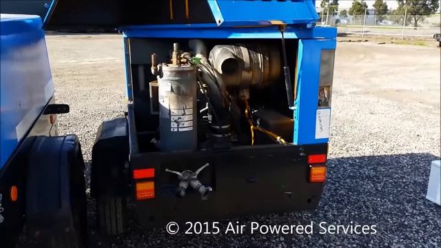 Atlas Copco XAS66DD Portable Diesel Air Compressor смотреть онлайн