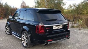 Range Rover sport 5.0 выхлоп