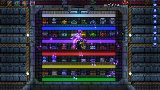[Terraria Midi Player] Through the Fire and Flames intro played on the harp смотреть онлайн