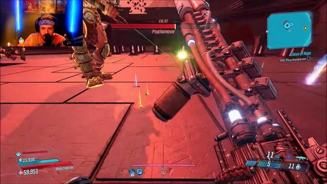 PSYCHOREAVER BOSS & VAULTHALLA (Psycho Krieg and the Fantastic Fustercluck Finale) - Borderlands 3 смотреть онлайн