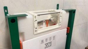 Система инсталляции для унитаза низкая AVS 809-0003-7732C