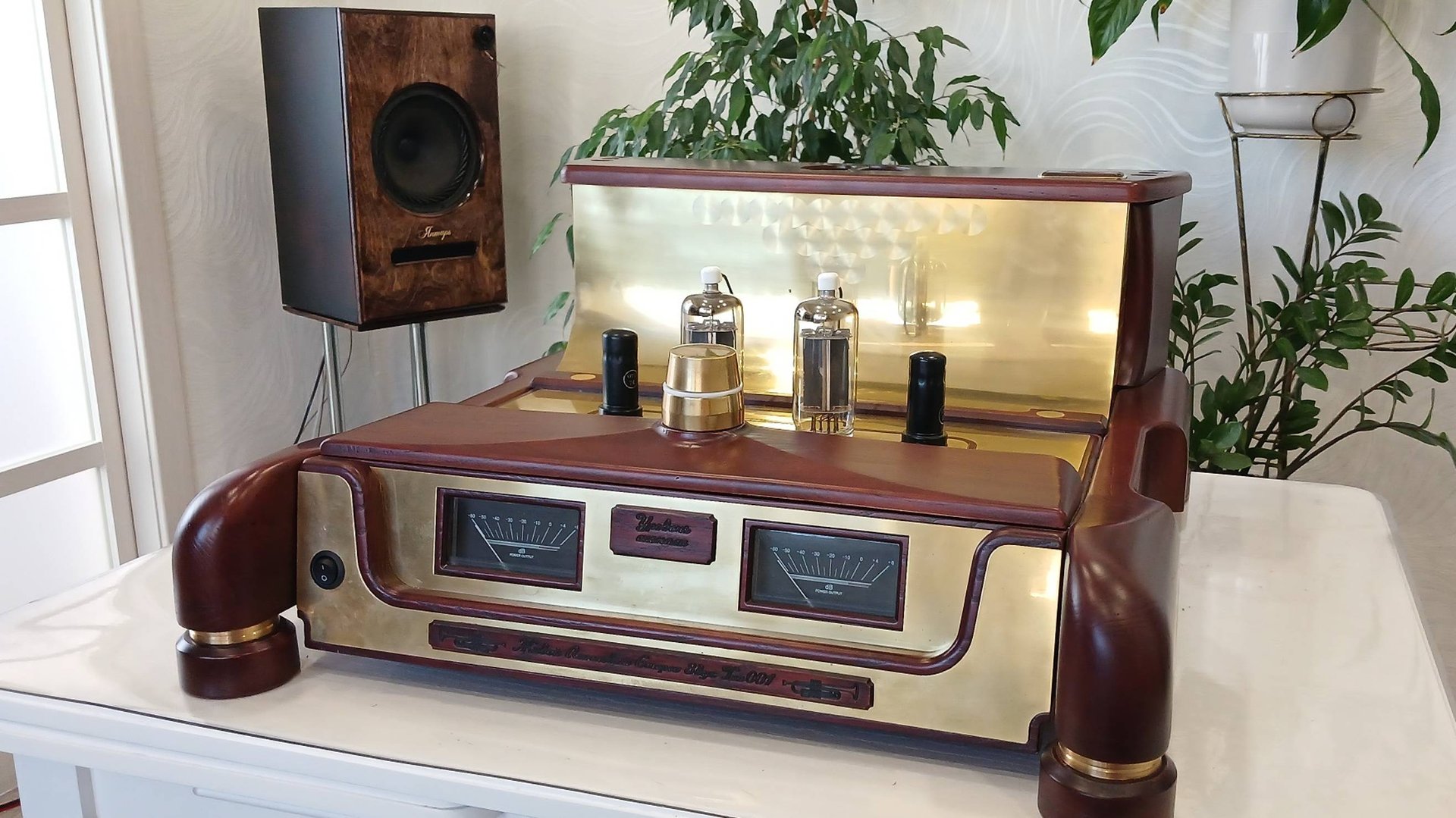 Ламповый однотакт на 6п9 + 6п45с смотреть онлайн