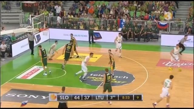 Goran Dragič žaidimo epizodai prieš Lietuvos krepšinio rinktinę смотреть онлайн