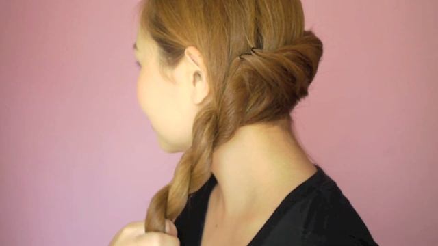 Easy Twisted Rope Braid Hair Tutorial смотреть онлайн
