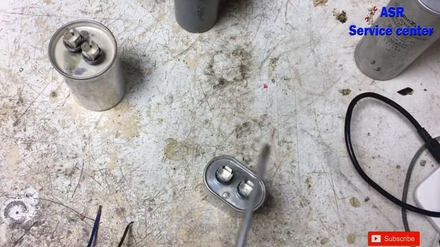👉How to check capacitor faulty compressor motor capacitor defective how identify learn useful video смотреть онлайн