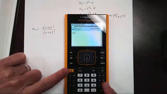 Sequences Part 3 TI NSpire смотреть онлайн