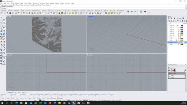 Road Network from Center Line with Grasshopper