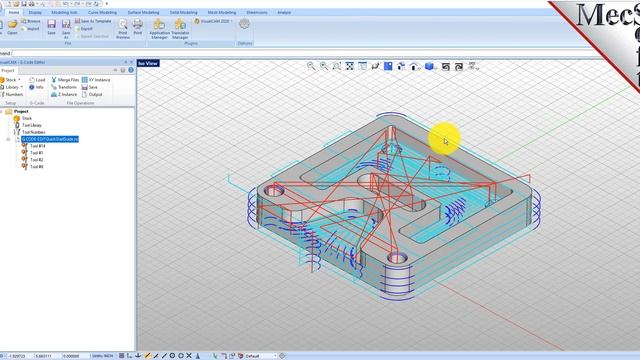 VisualCAD/CAM 2020: G-CODE Editor Quick Start