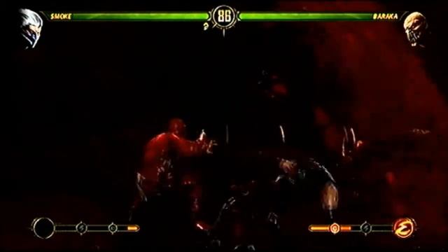 Mortal Kombat 9-Smoke vs Baraka смотреть онлайн