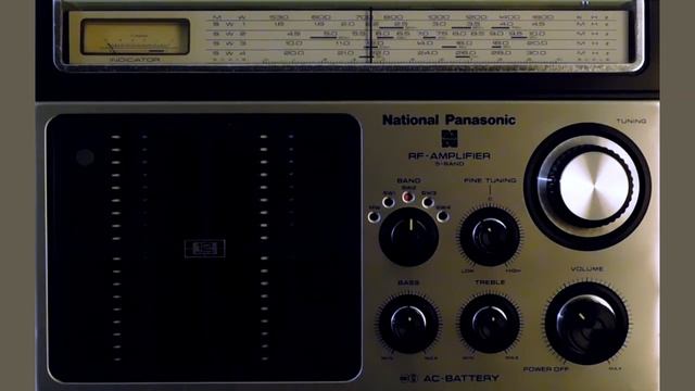 National Panasonic R-558B - 5800 KHz - RAE Argentina Al Mundo