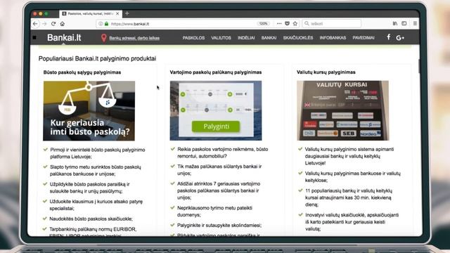 Bankai.lt - paskolos, valiutų kursai, indėliai, bankinių produktų palyginimas смотреть онлайн