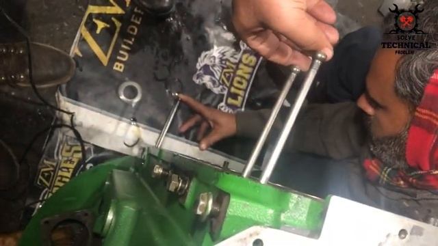 John Deere 6068 Timing Gear installation six cylinder engine . Learn process in less than 5 minutes смотреть онлайн