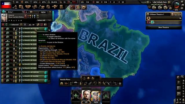 Securing the Revolution - Kaiserreich Hearts of Iron 4 Hoi4: Chile | Episode 2 смотреть онлайн