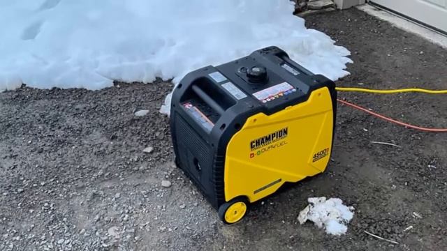Champion Power Equipment Dual Fuel Inverter Generator смотреть онлайн