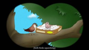 Curious George - 384 - George's Pigeon Predicament (Learn English Language)