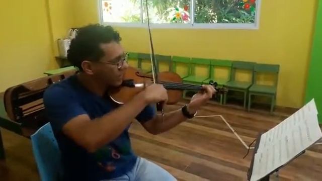 2do Violín "Canto a Ñandereta" compás 41 al 66 смотреть онлайн