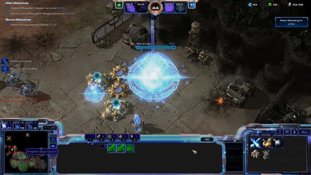 StarCraft 2 Heart of the Swarm Campaign (Protoss Edition) Mission 18 - Planetfall смотреть онлайн