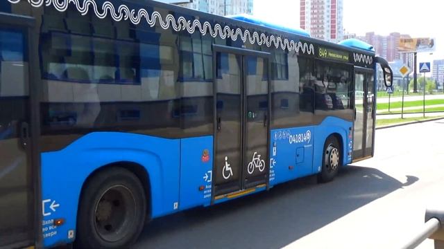 Автобус НеФАЗ-5299-40-52 с маршрутом №849 "9-й микрорайон Кожухова - Некрасовская улица" смотреть онлайн