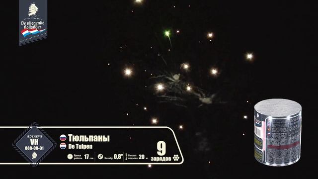 vh080-09-01 Батарея салютов "Тюльпаны" смотреть онлайн